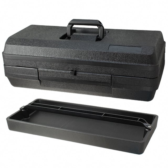 50043 BOX PLAS BLK 19.874"L X 8.311"W