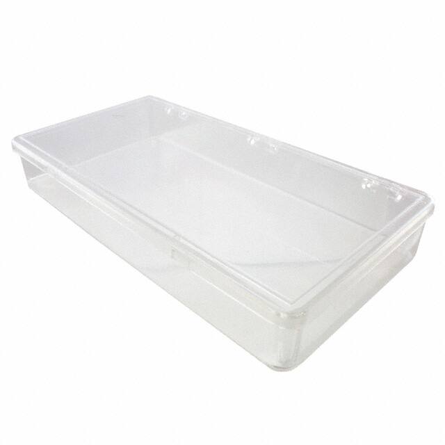 6616KM BOX PLASTIC CLEAR 8"L X 4"W