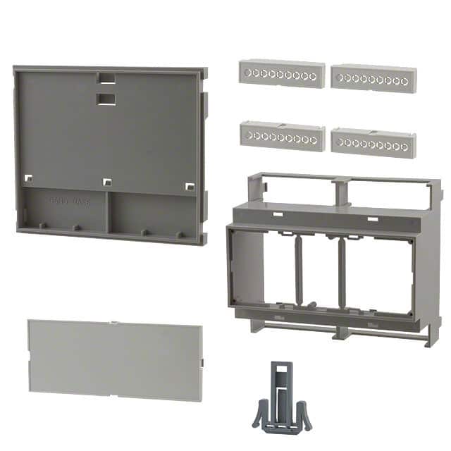 DMB-4773 BOX ABS GRAY 4.183"L X 3.551"W