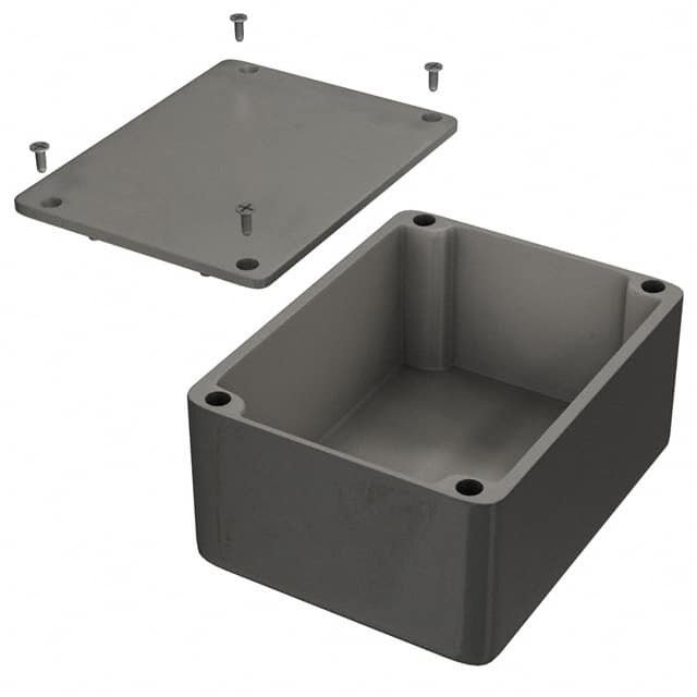 1550C BOX ALUM UNPTD 4.528"L X 3.543"W