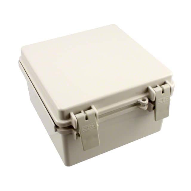 NBF-32010 BOX ABS GRAY 5.900"L X 5.900"W