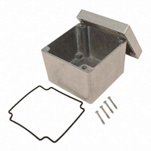 1550Z137 BOX ALUM UNPTD 4.756"L X 4.756"W