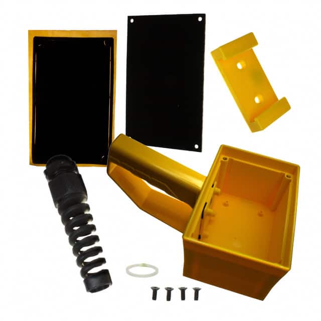 292140000 BOX PLASTIC YLW 3.35"L X 6.3"W