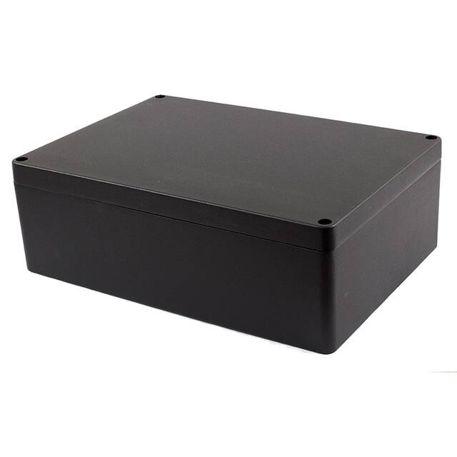 1590Z235BK BOX ALUM BLK 13.071"L X 9.134"W