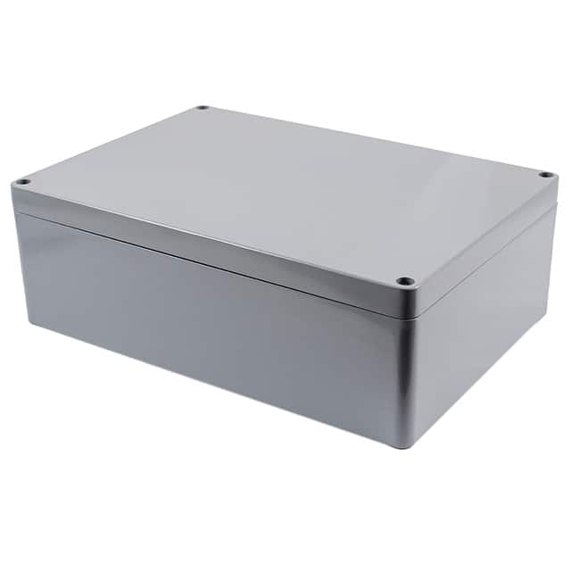 1590Z235GY BOX ALUM GRAY 13.071"L X 9.134"W