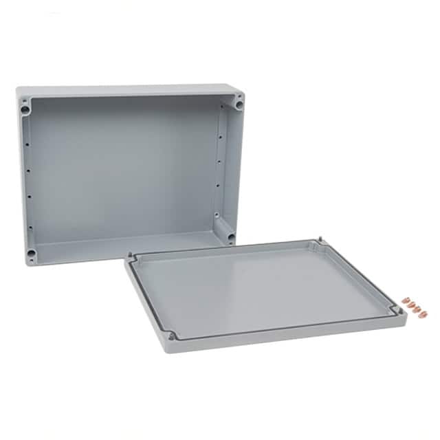 013140110 BOX ALUM GRAY 15.91"L X 12.32"W