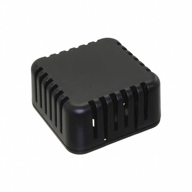 1551V1BK BOX ABS BLACK 1.570"L X 1.570"W