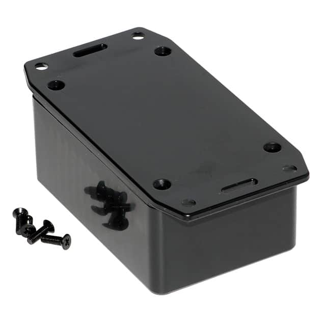 1591LSFLBK BOX PLAS BLK 3.346"L X 2.205"W