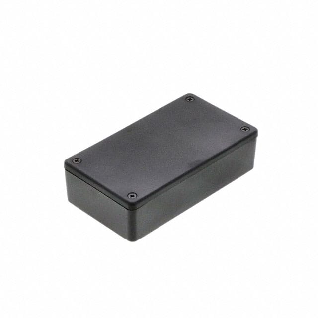1591XXBSBK BOX PLAS BLK 4.481"L X 2.493"W