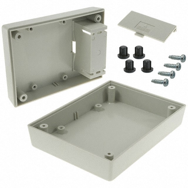 PBS-11532-G BOX ABS GRAY 4.375"L X 3.250"W