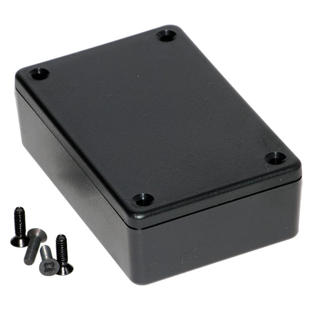 1591XXMBK BOX ABS BLACK 3.395"L X 2.246"W