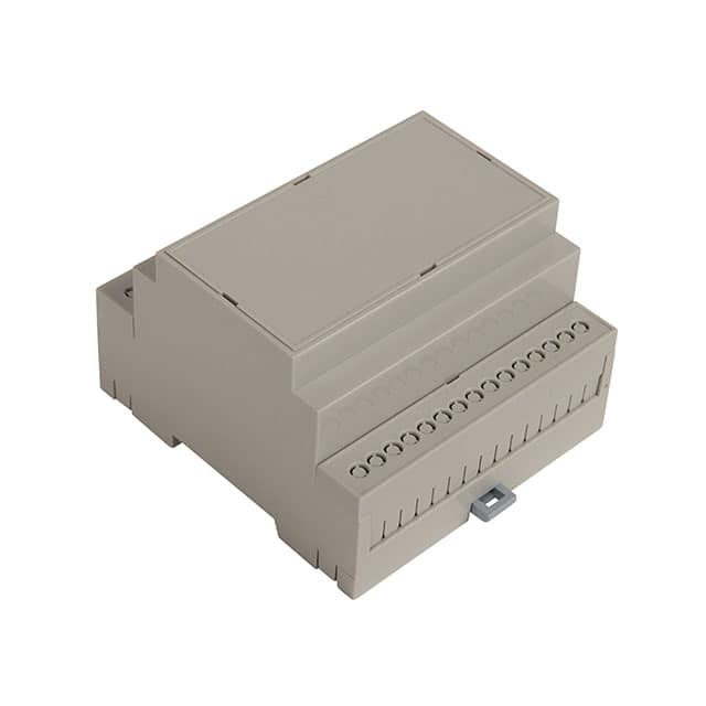DMB-4775 BOX ABS GRAY 3.290"L X 3.550"W