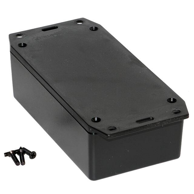 1591XXCFLBK BOX ABS BLACK 4.781"L X 2.636"W