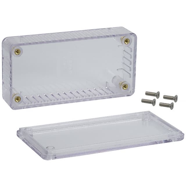 1591ATCL BOX PLSTC TRN CLR 3.94"LX1.97"W