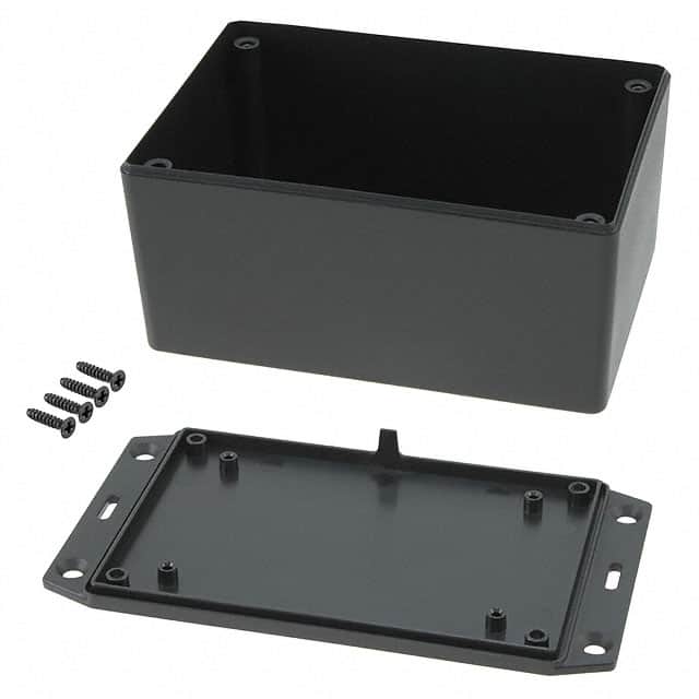 1591XXTSFLBK BOX PLAS BLK 4.853"L X 3.278"W