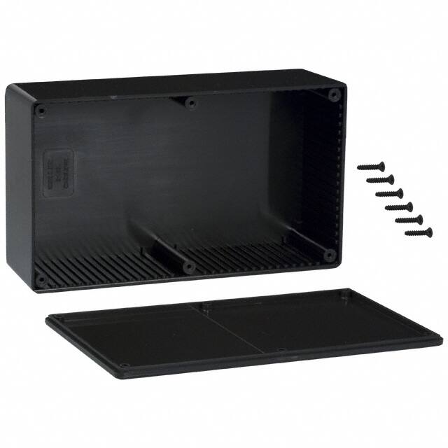 1591ESBK BOX PLAS BLK 7.480"L X 4.331"W