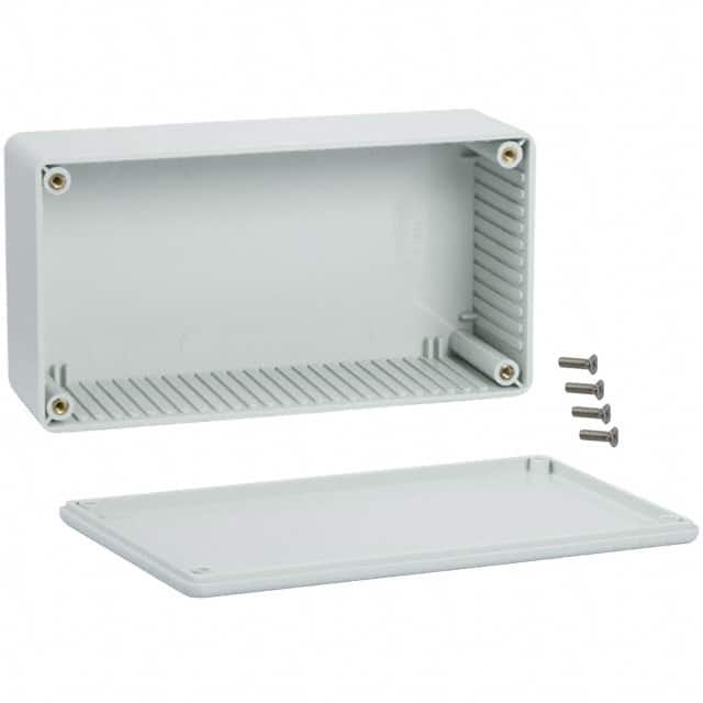 1591DGY BOX ABS GRAY 5.906"L X 3.150"W