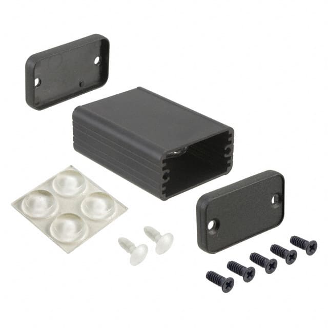 1455D602BK BOX ALUM BLACK 2.362"L X 1.673"W