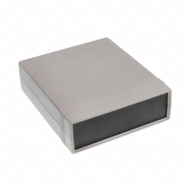 1598CSGYPBK BOX ABS BLK/GRAY 7.07"L X 6.06"W