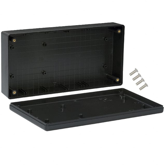 1599HBK BOX ABS BLACK 8.661"L X 4.331"W