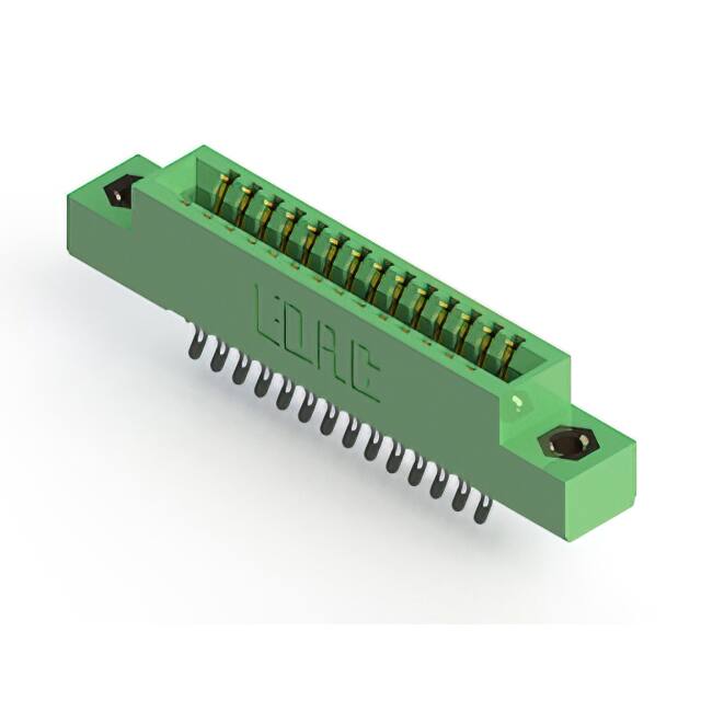 341-028-555-207 CONN EDGE DUAL FMALE 28POS 0.100