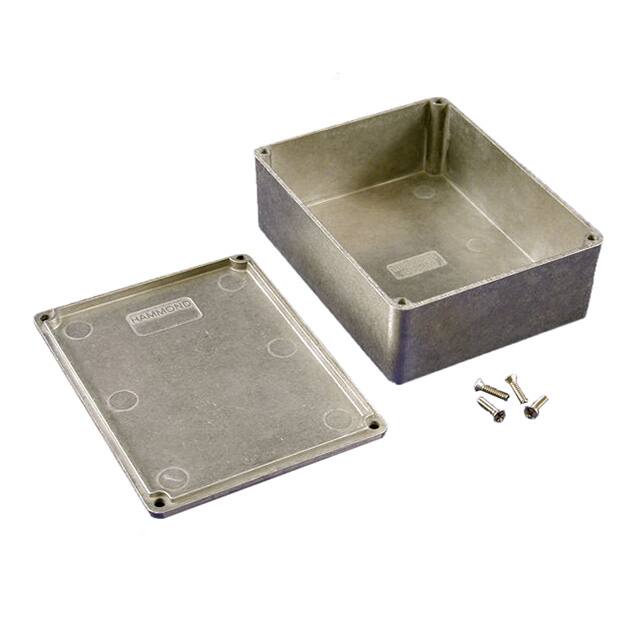 1590BBS BOX ALUM UNPTD 4.705"L X 3.701"W