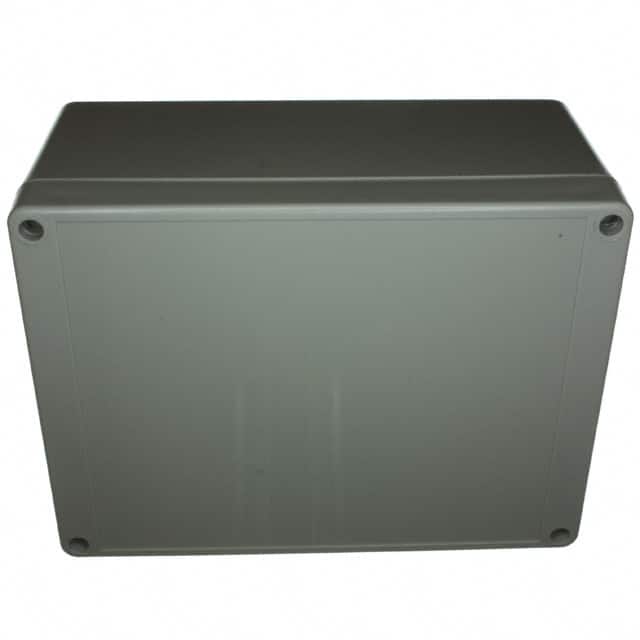 RP1245 BOX ABS GRAY 6.535"L X 4.941"W