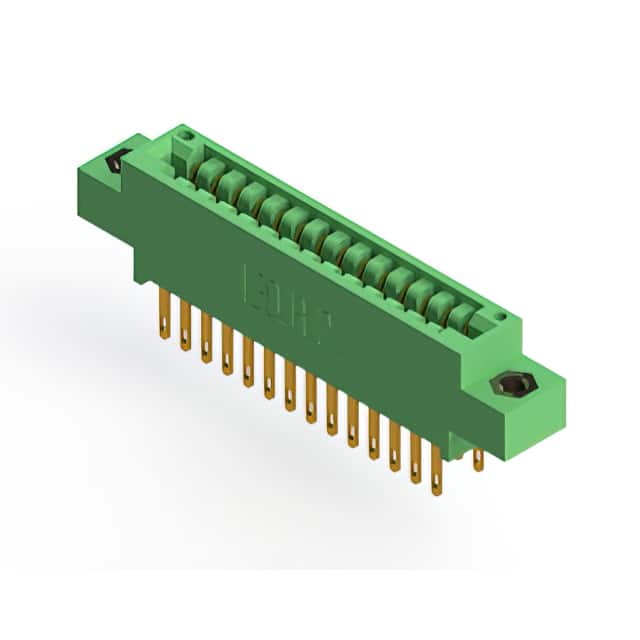 346-028-500-807 CONN EDGE DUAL FMALE 28POS 0.125
