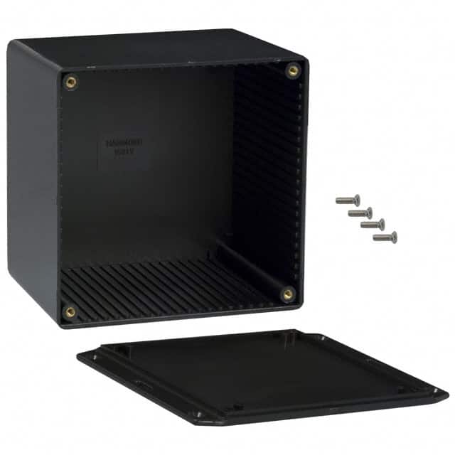 1591VFLBK BOX ABS BLACK 4.724"L X 4.724"W