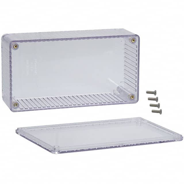 1591DTCL BOX PLSTC TRN CLR 5.91"LX3.15"W
