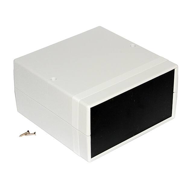 1598ESGYPBK BOX ABS BLK/GRAY 6.31"L X 6.25"W