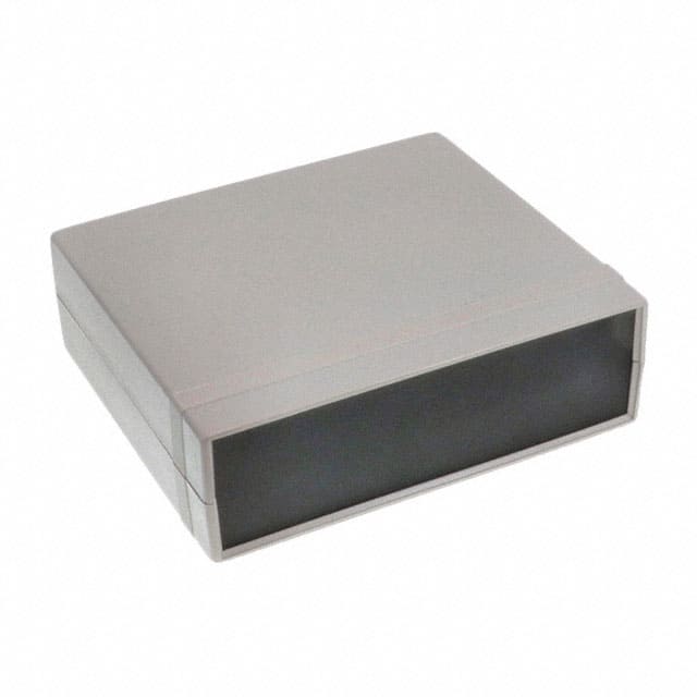 1598DSGYPBK BOX ABS BLK/GRAY 7.08"L X 8.08"W