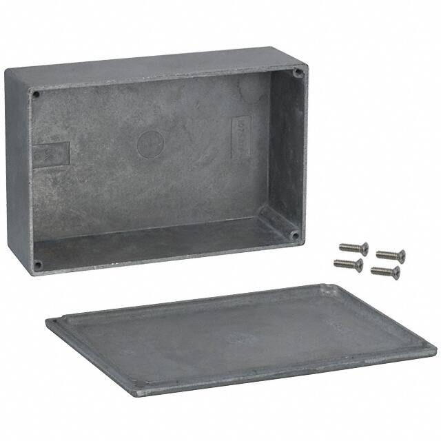 1590J BOX ALUM UNPTD 5.709"L X 3.740"W