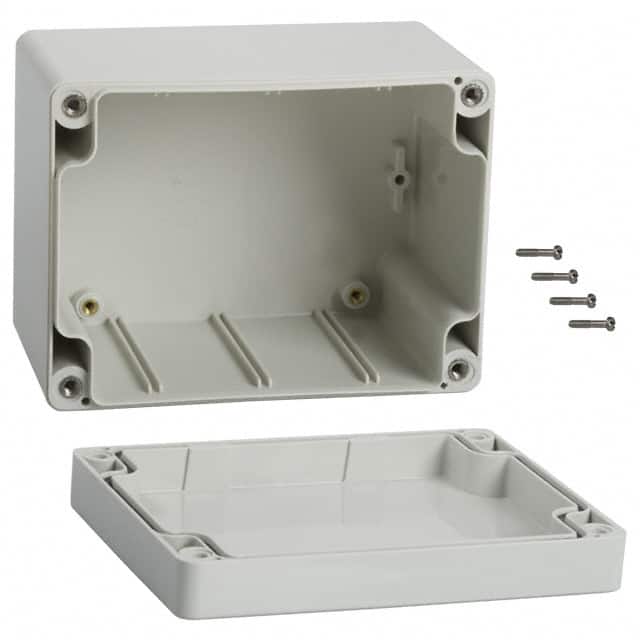 1554GGY BOX ABS GRAY 4.724"L X 3.543"W