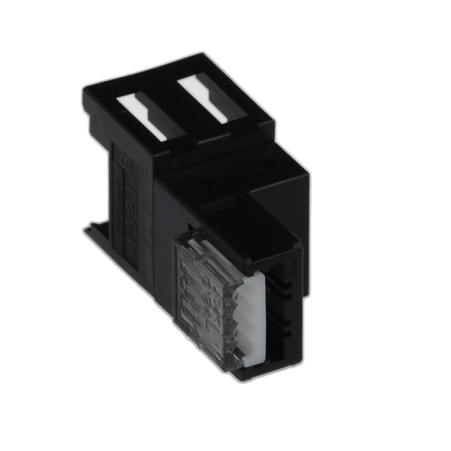 37C04-2206-000 FL 3M MINI-CLAMP Common Socket, 8-position, 2-row, 2.00mm pitch, IDC termination for 20-22 AWG discrete wire, rated 3A at 60°C, grey, closed end Y-branch design.