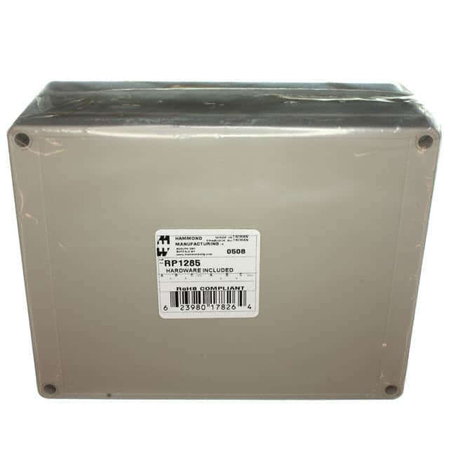 RP1285 BOX ABS GRAY 7.350"L X 5.784"W