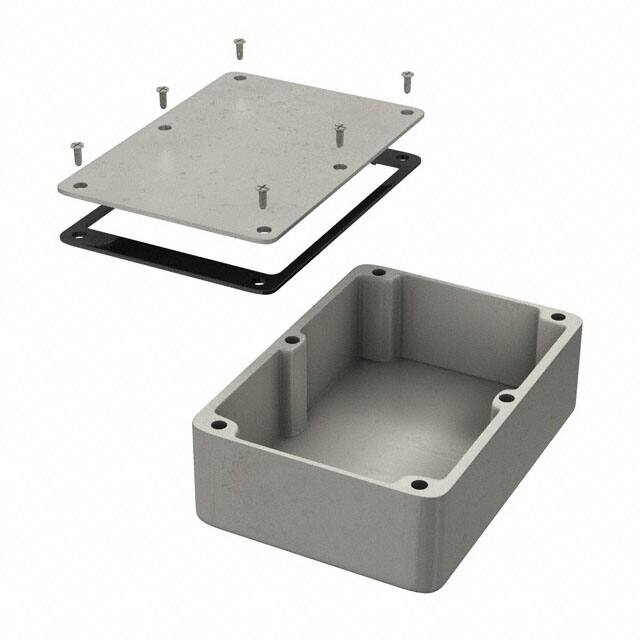1550WE BOX ALUM UNPTD 6.732"L X 4.764"W