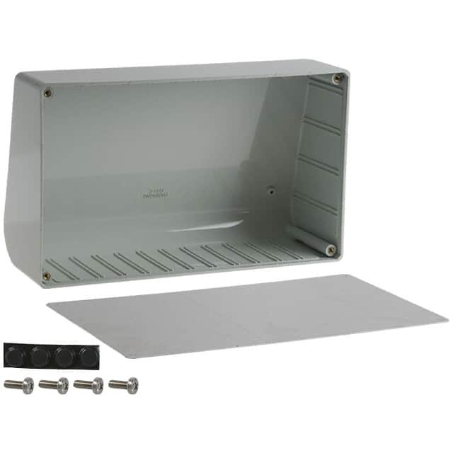 1595EGY BOX ABS GRAY 8.465"L X 5.118"W