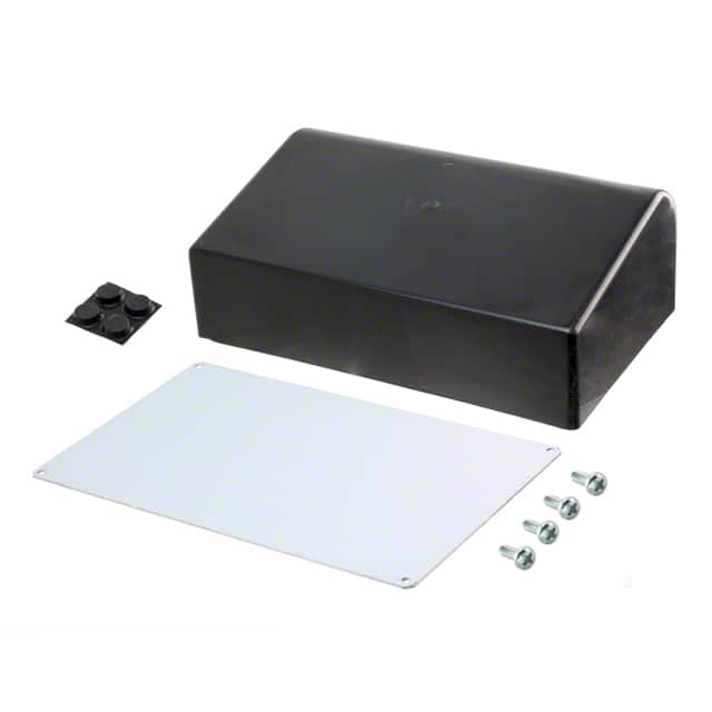 1595EBK BOX ABS BLACK 8.465"L X 5.118"W