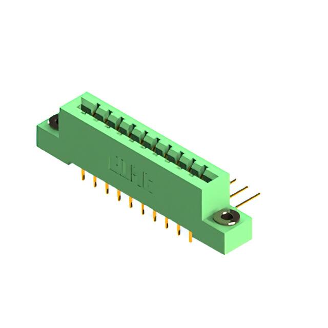 337-020-558-203 CONN EDGE DUAL FMALE 20POS 0.156