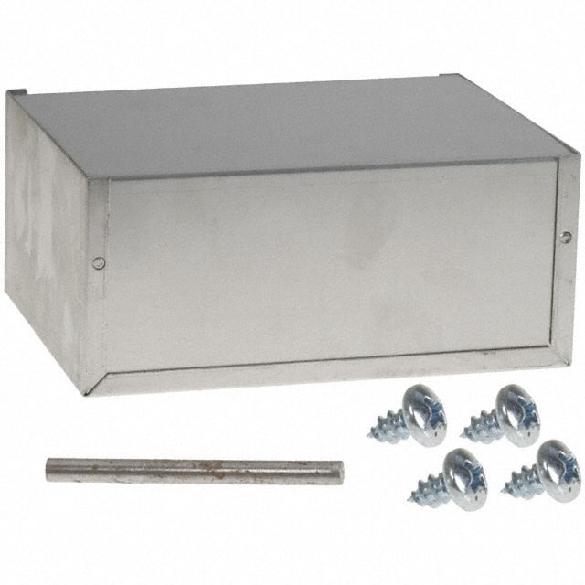 CU-3009-A BOX ALUM NATURAL 8"L X 6"W