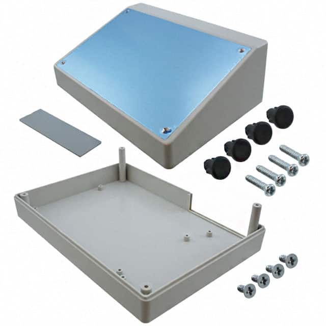 PC-11491 BOX ABS GRAY 6.130"L X 8.700"W