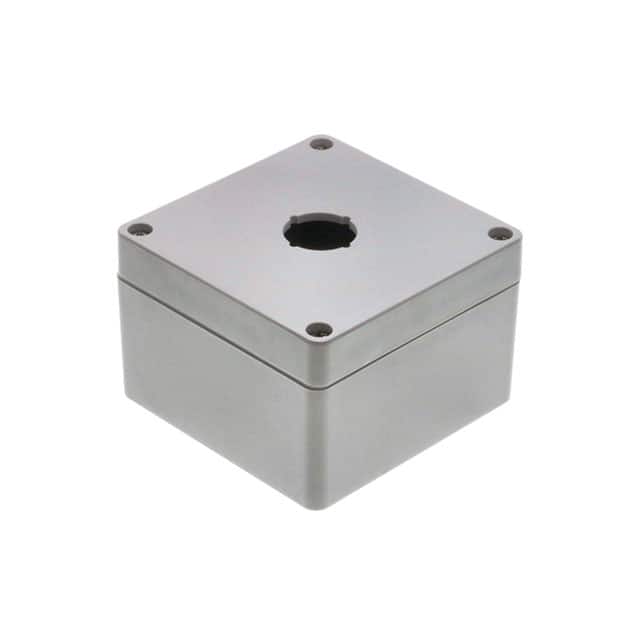 1554MPB1 BOX PLAS GRAY 3.500"L X 3.500"W