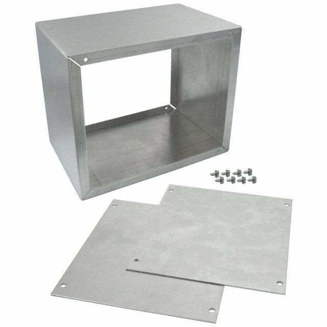 AU-1029 CABINET ALUM NATURAL 4"L X 6"W