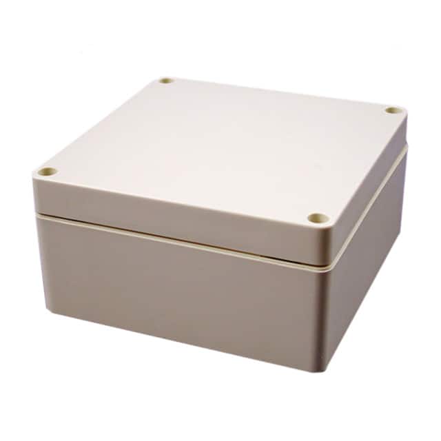 1554N2GY BOX PLAS GRAY 4.724"L X 4.724"W