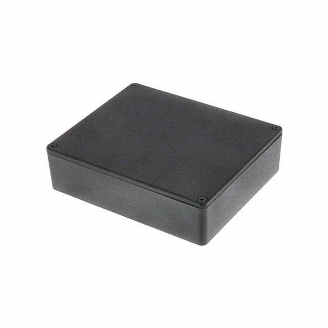 1590WXXBK BOX ALUM BLACK 5.717"L X 4.772"W