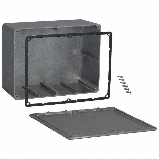 CN-5708 BOX ALUM NAT 6.508"L X 5.008"W