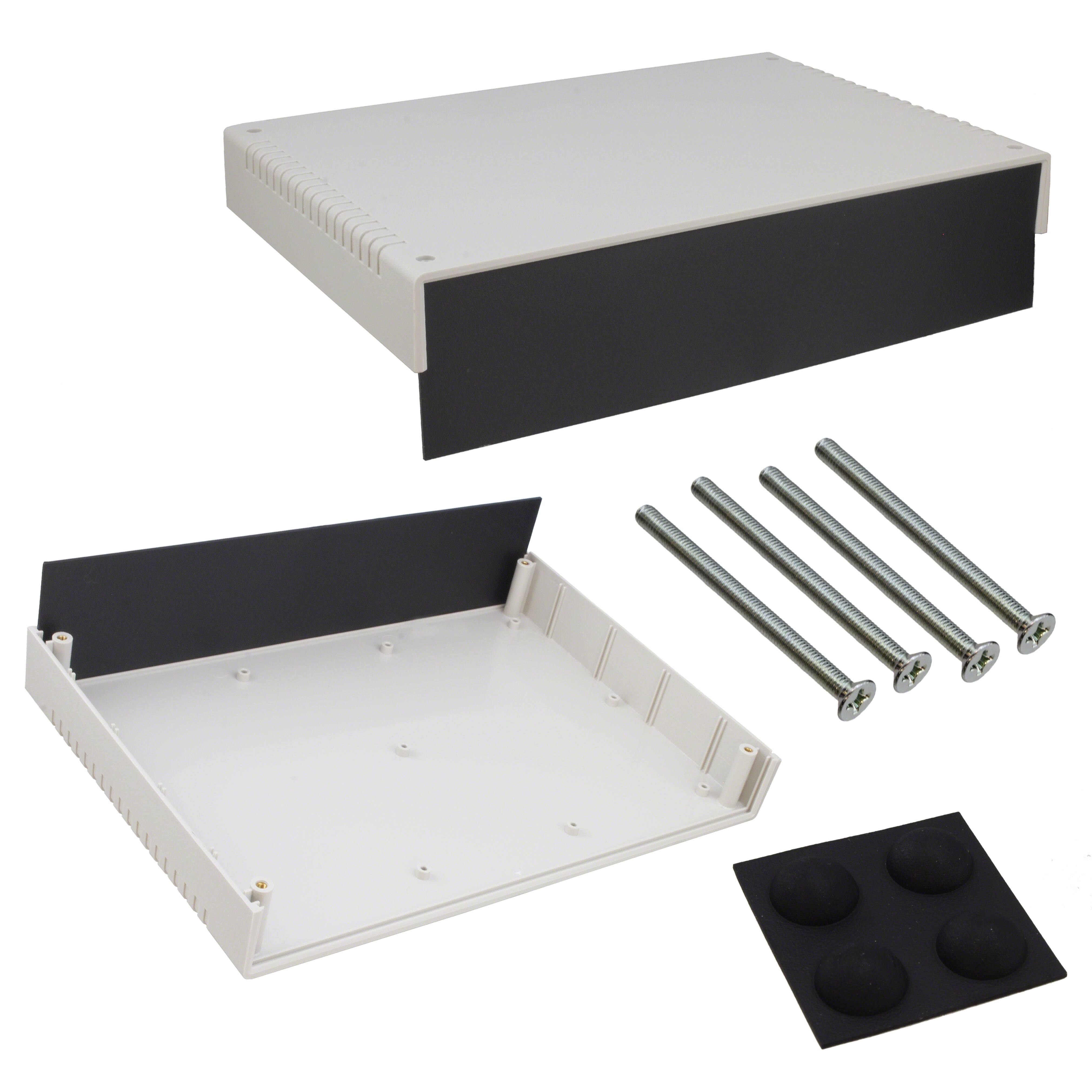 PC-11482-LG BOX ABS GRAY 7.075"L X 10.240"W