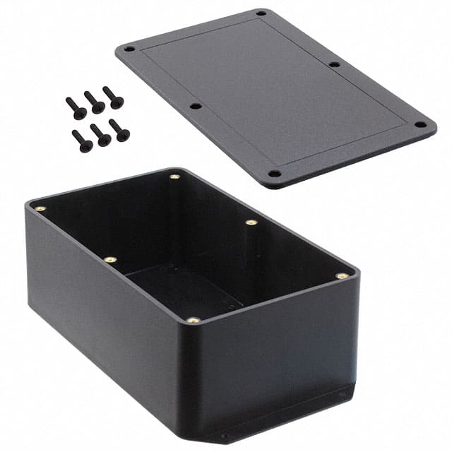 PT-11800 BOX ABS BLACK 8.400"L X 5.145"W
