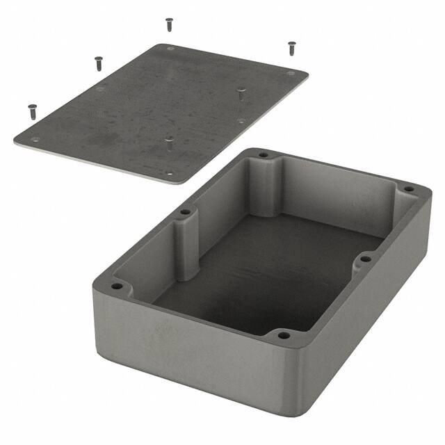 1550G BOX ALUM UNPTD 8.740"L X 5.748"W